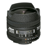 Lente Nikon Af Fisheye-nikkor 16mm F/2.8d.