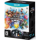 Super Smash Bros - Wii U Edición Especial Control Adaptador