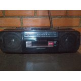 Rádio Portátil Panasonic Tape Rx-fs450 Funcionando Leia O 