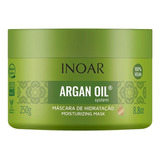 Mascara Argan Oil Inoar 250gr Hidratación Vegano