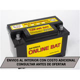 Batería Online-bat 12v75amp  (servicio Domicilio Zona Sur)