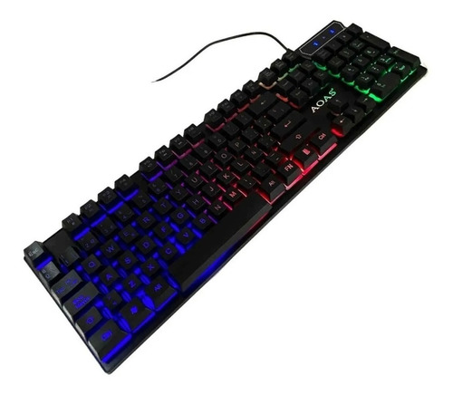 Teclado Gamer Retro Iluminado