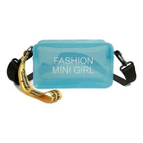 (bl) Bandolera Para Mujer, Color Caramelo, Letra Summer Mini