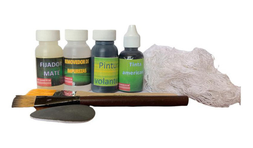 Kit De Pinturas Para Pintar Volante De Piel 