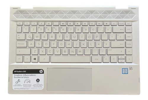 Teclado Completo Portatil Hp X360 14-cd000 14-cd Gris 