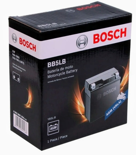 Bateria Vespa Sxl 150. Bosch Gel Lista Para Usar!