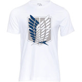 Playera Escudos De Shingeki No Kyojin. Attack On Titan.