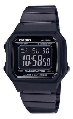 Relógio Casio Vintage Unissex B650wb-1bdf - Preto