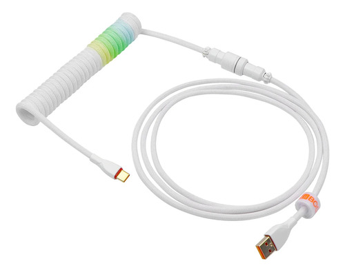 Cable Kiiboom Ombre Para Teclado Custom Type-c A Usb-a