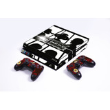 Skin Para Ps4 Fat One Piece Silhuetas