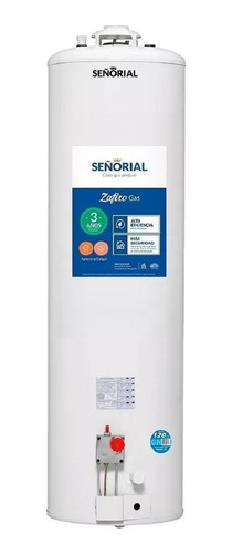 Termotanque Señorial Zafiro 120 Litros Gas Apoyar Garantia