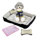 Tapete Cama Mascota Gatos Perros Suave Comoda Durable 50x38