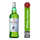 Whisky Black And White X 700 Ml - mL a $89