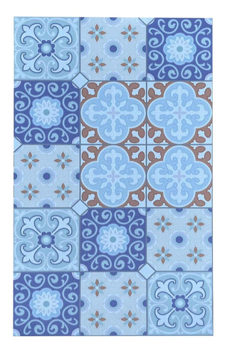 Alfombra Vinilica Deco 60x100cm Cocina Baño Dormitorios