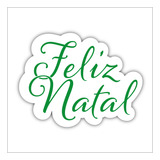 Placa Quadro Happy Feliz Natal Verde - Decoração 