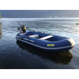 Oferta Bote De Pesca Inflable Nuevo (c/motor Eléctrico 180w)