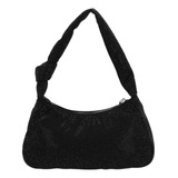 Bolso Negro Con Cristales 868-04