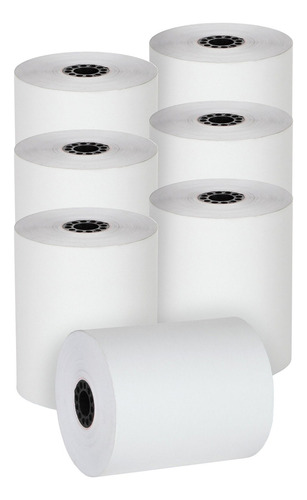 Rollo Papel Termico Fiscal Controlador 37x30 Pack 25 Unid