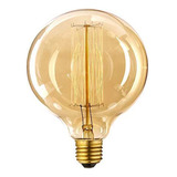 Bombilla Edison Vintage De 40 W, Globo Grande, E27, Regulabl