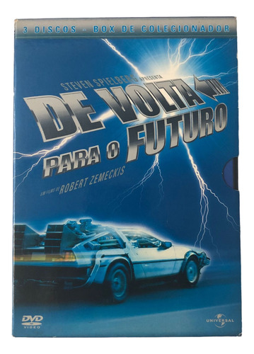 Dvd De Volta Para O Futuro - Trilogia Completa - 3 Discos