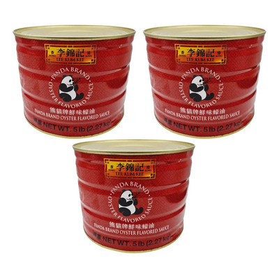 Salsa De Ostión Lee Kum Kee Panda 3 Latas De 2.2 Kg | Envío gratis