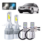 Kit De Focos Led H4 H3 Para Volkswagen Pointer 1999-2010