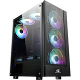 Gabinete Gamer Mid Tower Fortrek Cruiser Rgb Com 3 Fans 