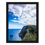 Marco Foto Negro 5x8 Para Mesa Y Pared, Decorativo