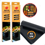 Kit Esteira Grill P/ Churrasco Antiaderente Grelha Chapa 