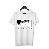 Remera Anime - Attack On Titan #002 - Levi - Niños