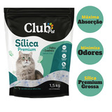 Areia Sílica Para Gato Premium Grossa Club Pet 1,5kg