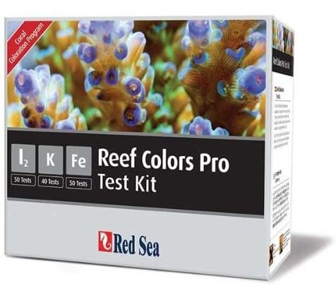 Kit De Prueba Color Pro Sw De Arrecife Rojo Misc.