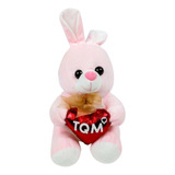 Peluche Animalitos Zoo Tqm 20 Cm Conejito Rosa