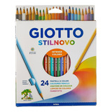 Lápices 24 Colores Giotto Stilnovo