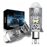 Foco Led H4 Bi-lupa De 30000lm For Auto, Moto