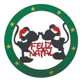 Guirlanda Mickey E Minnie De Natal 