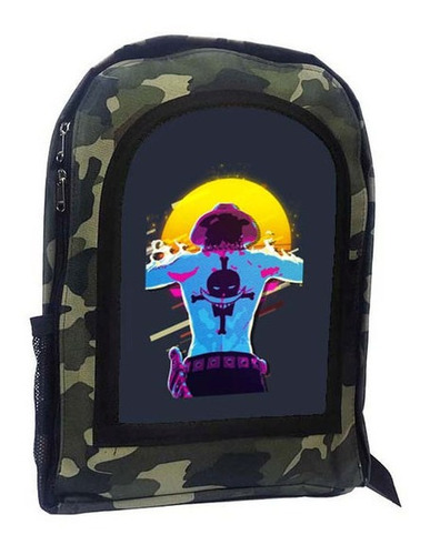 Mochila Camuflada One Piece A71