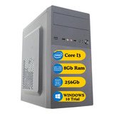 Cpu Pc Core I3 H510 3.80ghz 8gb Ssd 256gb Nota Fiscal 