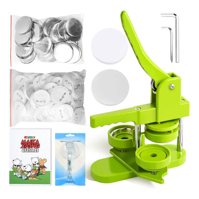 Maquina Para Hacer Pines De 58 Mm + 100 Pines Personalizable | Envío gratis