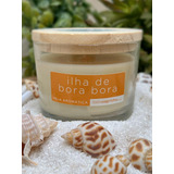 Vela Aromática Perfumada Decorativa Ilha De Bora Bora