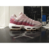 Nike Air Max 95 Barely Rose (24.5cm) Run Leather React Train