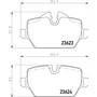 Kit Discos + Pastillas Freno Mini Countryman R60 307mm Delan MINI Countryman