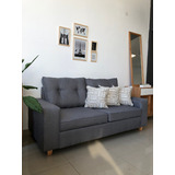 Sillon Sillones 3 Cuerpos Alta Densidad Chenille 