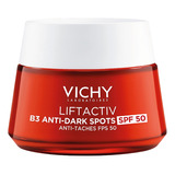 Vichy Liftactiv Crema B3 Antimanchas Oscuras Spf50 50ml Momento De Aplicación Día/noche Tipo De Piel Todo Tipo De Piel