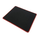 Mouse Pad Alfrombrilla Gamer Borde Rojo 25x30cm Grosor 3mm