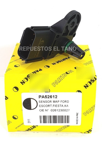 Sensor Map Ford Fiesta 1.6 Zetec Rocam 0261230027 Foto 2