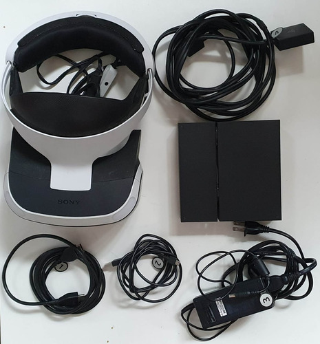 Playstation Sony Casco Vr Ps4 Completo