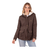 Campera Mujer Talles Grandes Especiales Parka Con Piel  