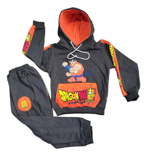 Conjunto Sudadera Y Pants Personaje Goku´s