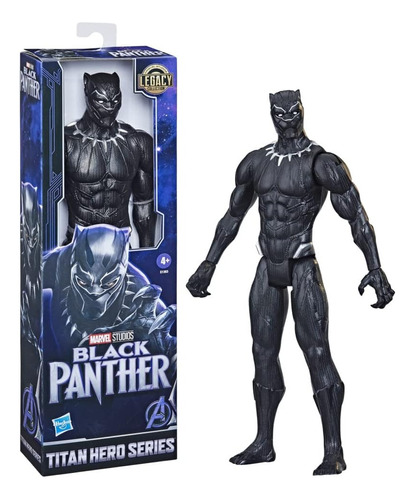 Boneco Pantera Negra Titan Hero Series 30 Cm E7876 Hasbro